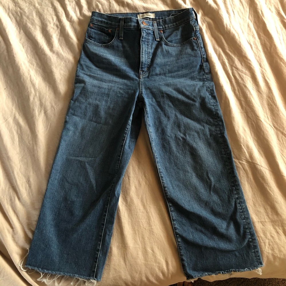 Madewell Slim Wide Leg Crop